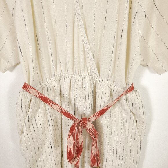 Feather Bone by Anthropologie Cream Boho Jumpsuit - Picture 2 of 10